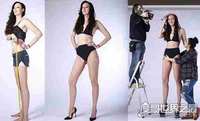 世界第一长腿小姐，俄罗斯美女腿长1.32米获吉尼斯认证